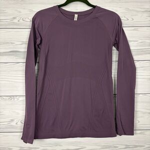 Athleta Momentum Top Long Sleeve Athleisure Size Small Purple